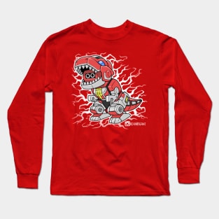 Lil Tyrannosaurus Dinozord Long Sleeve T-Shirt